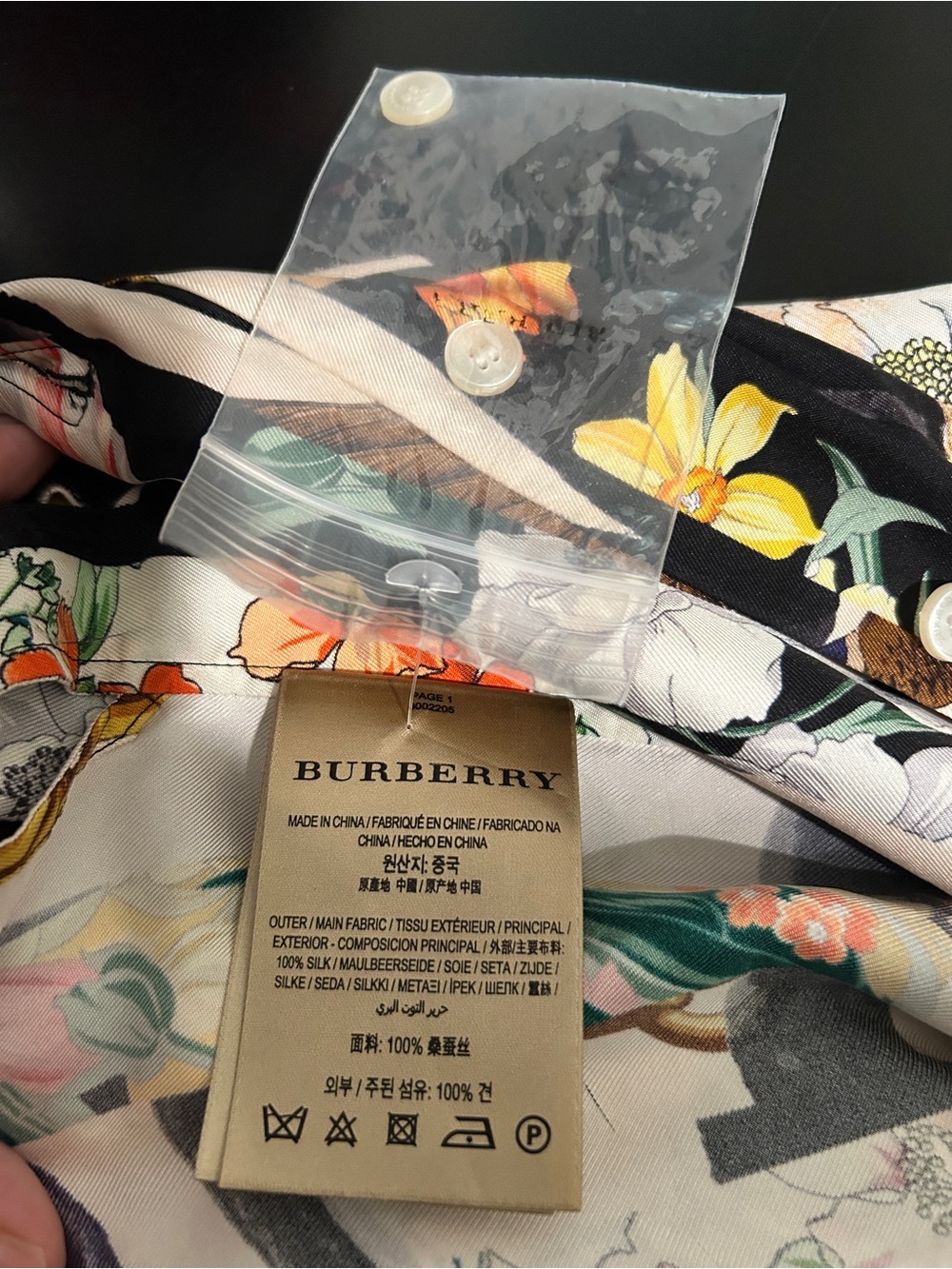 BURBERRY Graffiti Archive Scarf Print Silk Shirt Dress Sleeveless Midi M US 8 UK - Picture 6 of 8